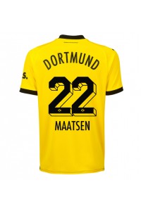 Fotbalové Dres Borussia Dortmund Ian Maatsen #22 Domácí Oblečení 2023-24 Krátký Rukáv